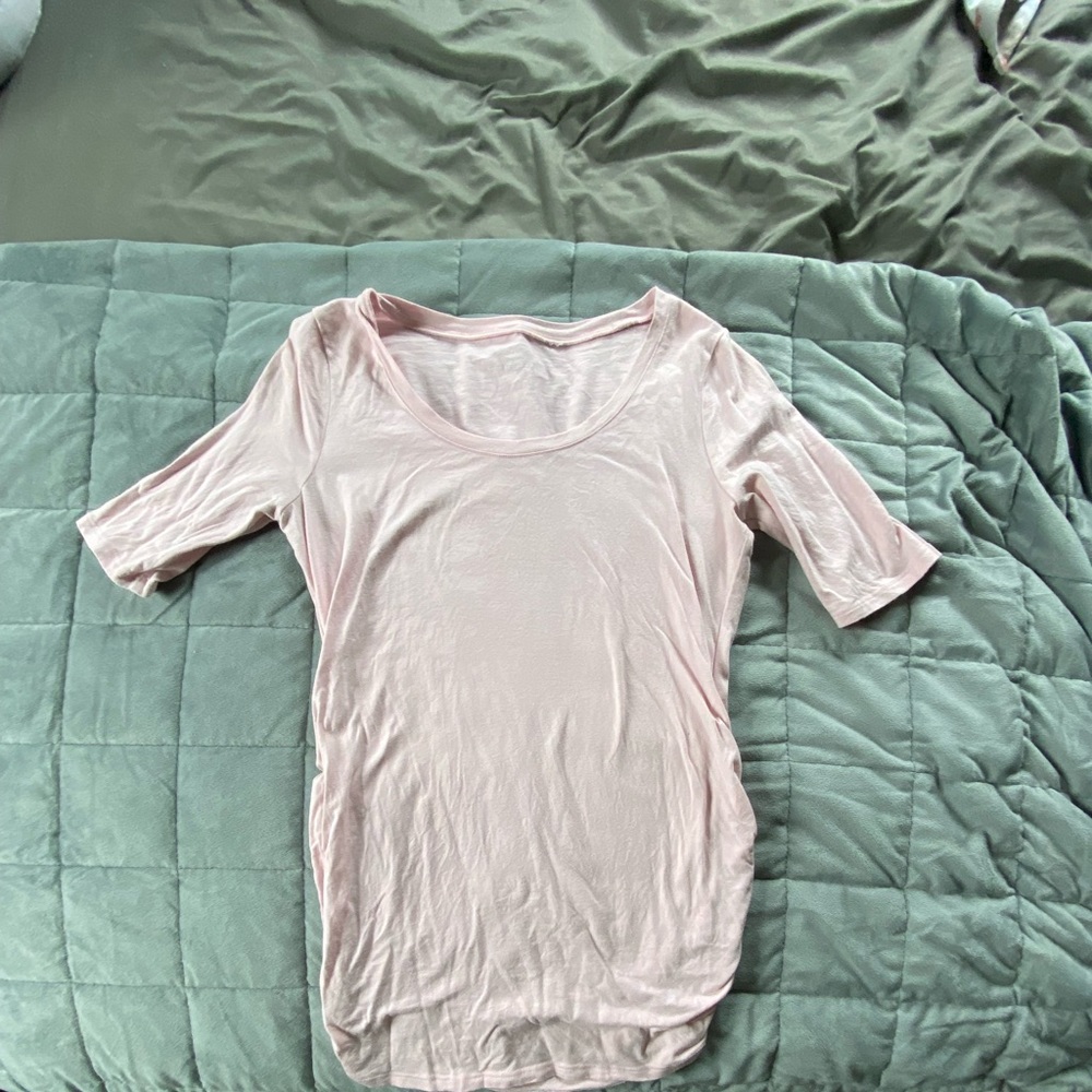 Pink Motherhood Maternity Shirt Size Small